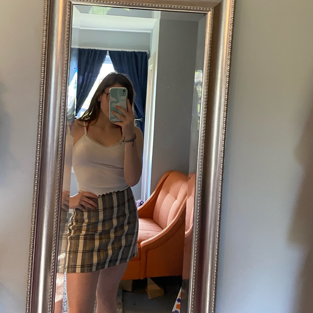 Plaid skirt
